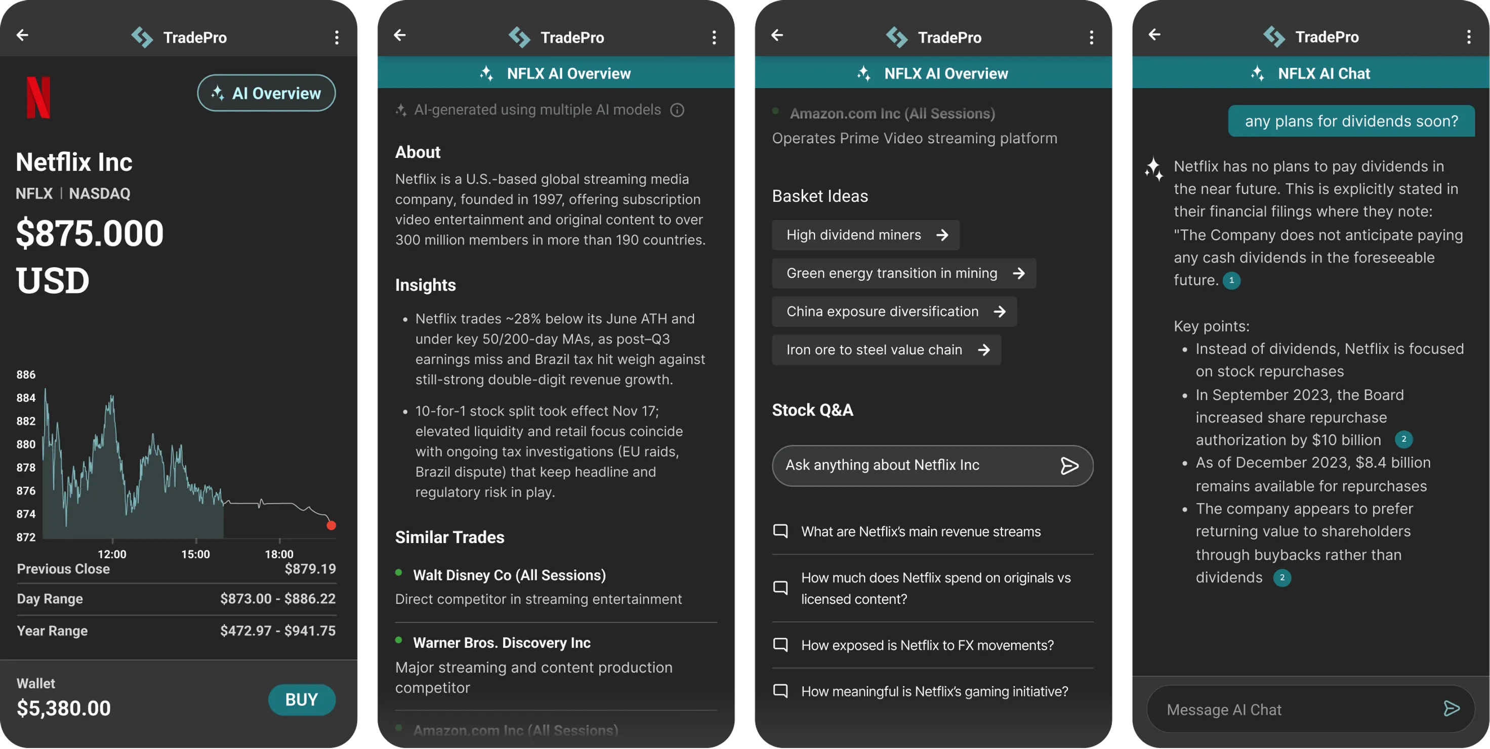Preview of Telescope broker solution interface