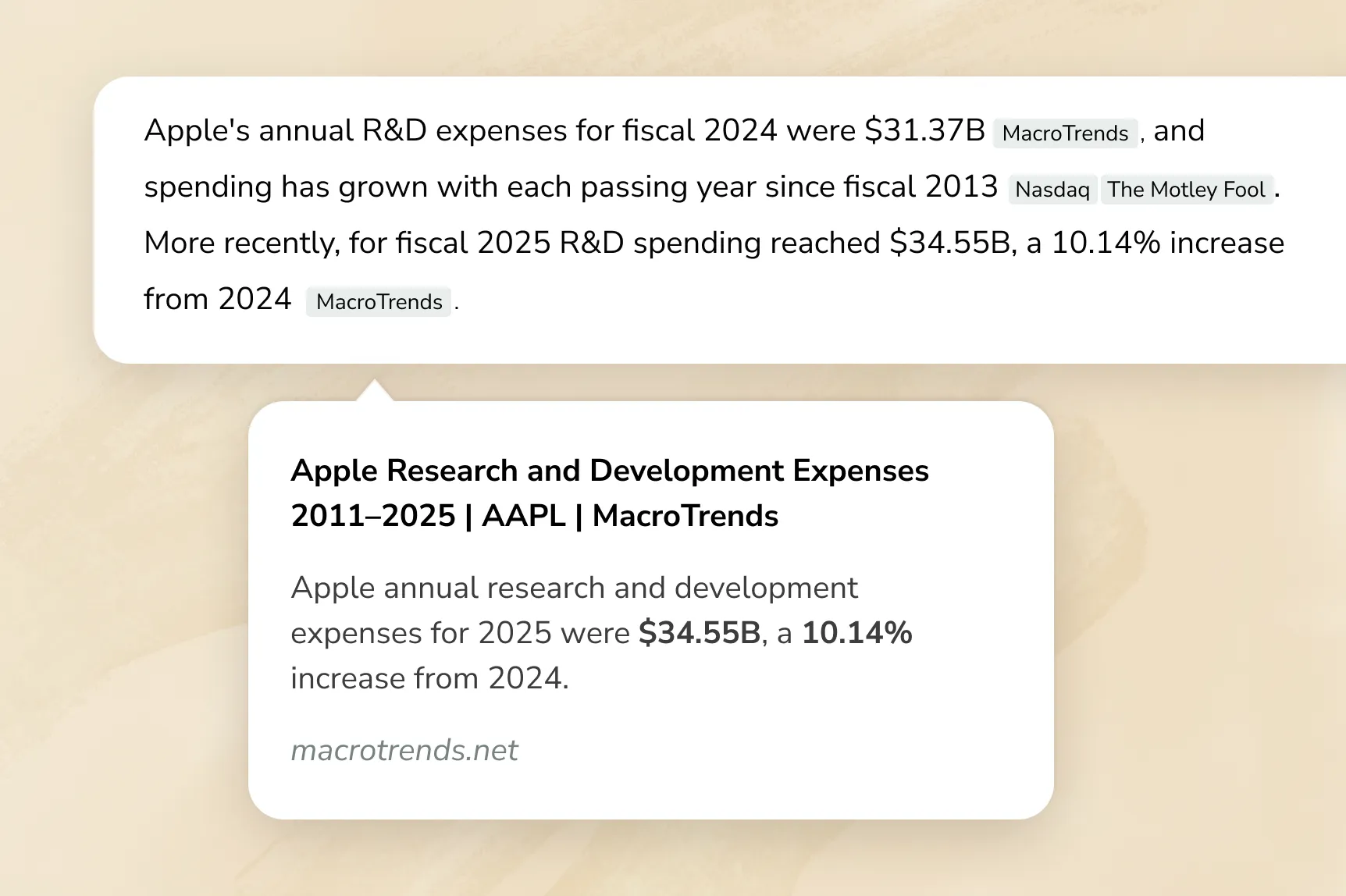 Placeholder instrument coverage