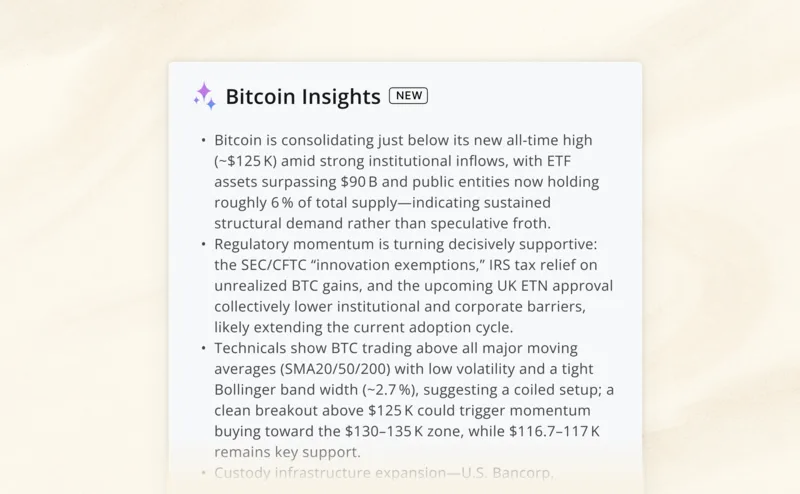 Screenshot of Telescope Instrument Insights highlighting a sophisticated trader workflow